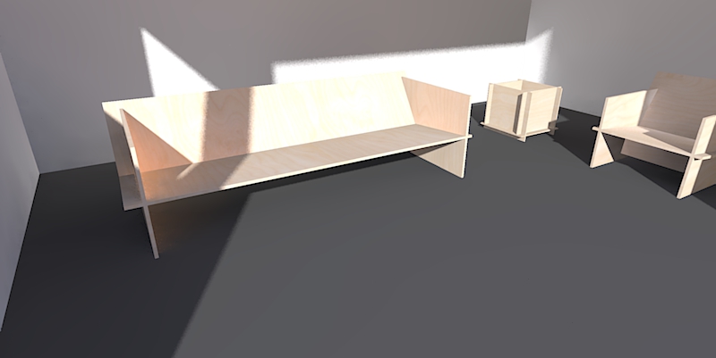 Tuin Set Cubist Dream